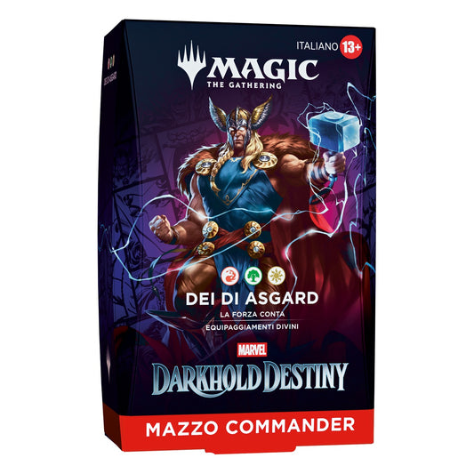 Magic the Gathering TCG - Marvel Darkhold Destiny - Mazzo Commander - Dei di Asgard - ITA
