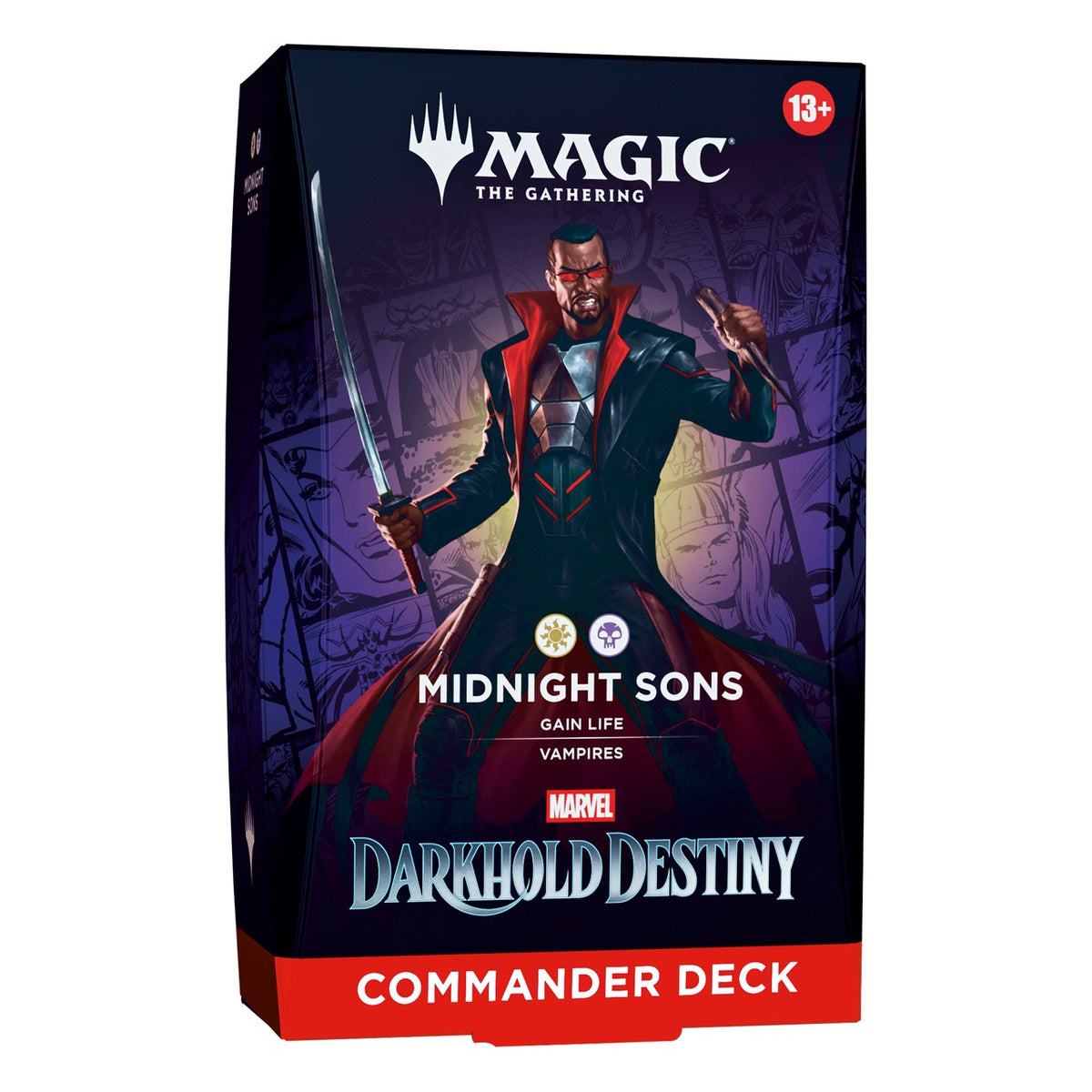 Magic the Gathering TCG - Marvel Darkhold Destiny - Commander Deck - Midnight Sons - ENG