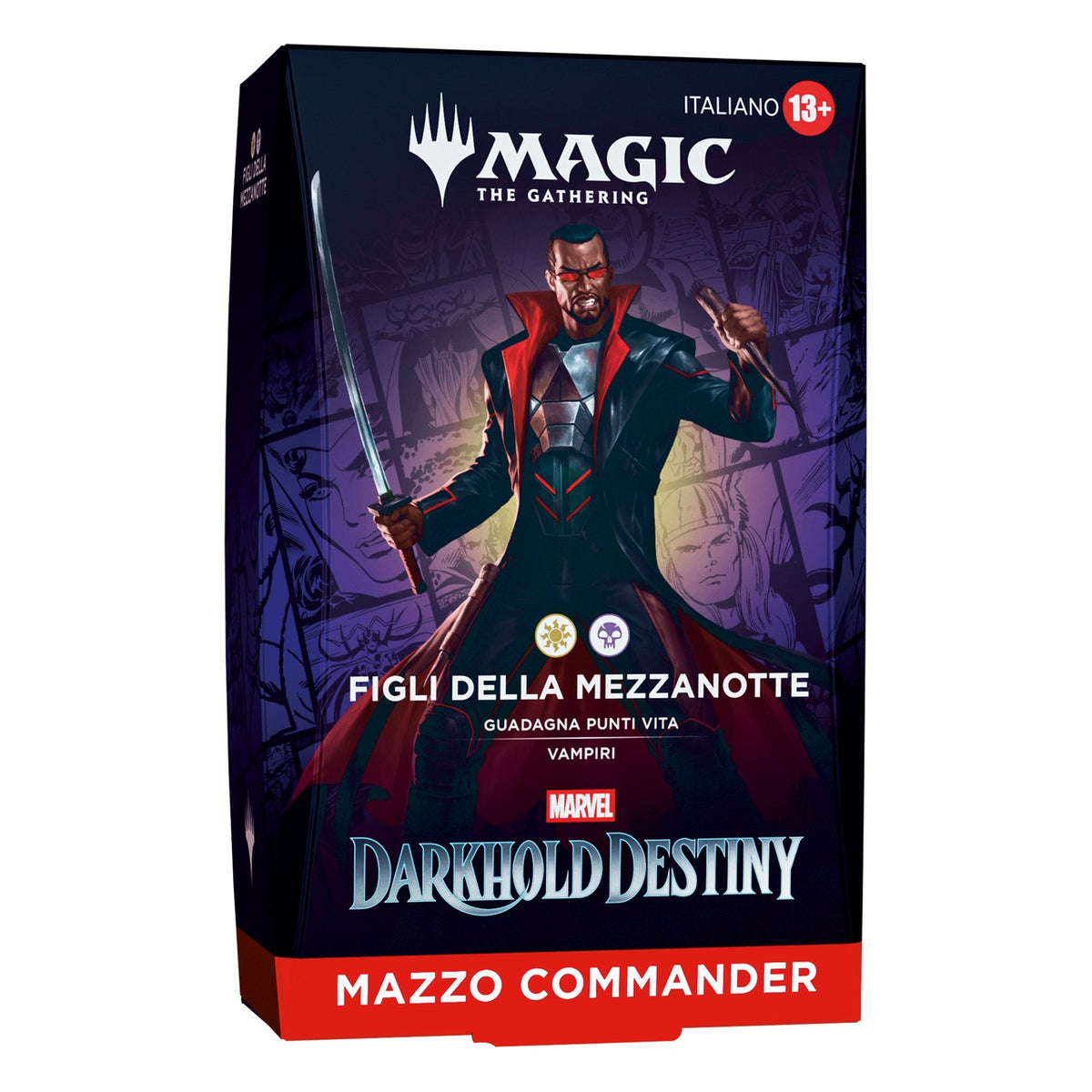 Magic the Gathering TCG - Marvel Darkhold Destiny - Mazzo Commander - Figli della Mezzanotte - ITA