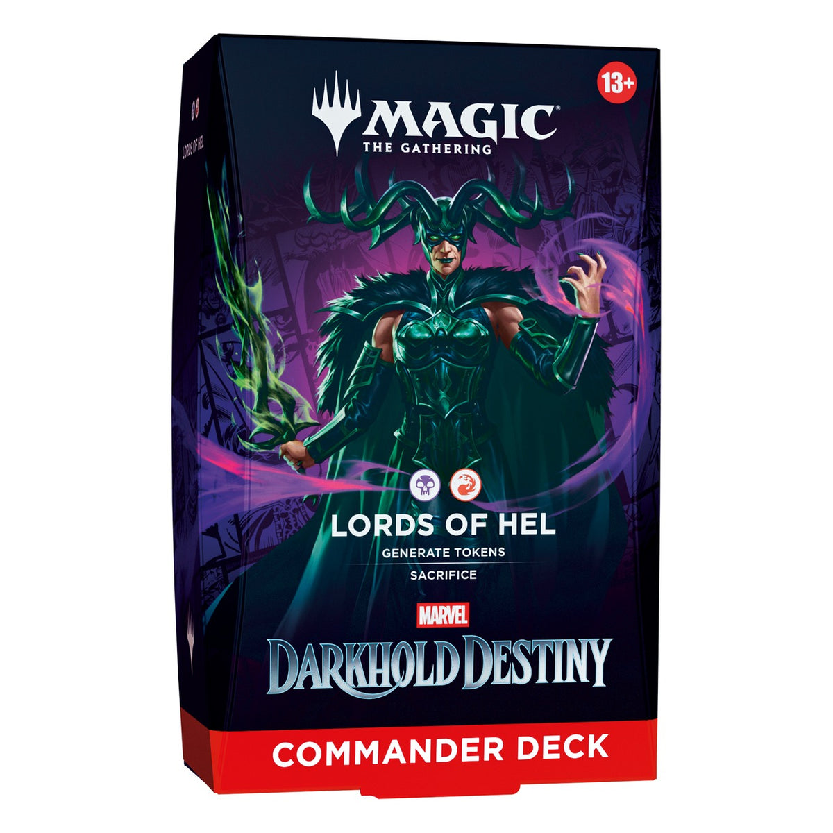 Magic the Gathering TCG - Marvel Darkhold Destiny - Commander Deck - Lords of Hel - ENG