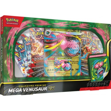 Pokemon TCG - Collezione Premium Mega Venusaur ex con carta promo