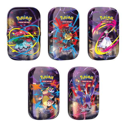 Pokemon TCG - Megaevoluzione Megaeroi - Mini Tin (tutte le grafiche)