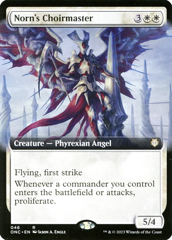 Norn's Choirmaster - Commander: Phyrexia: All Will Be One: Extras