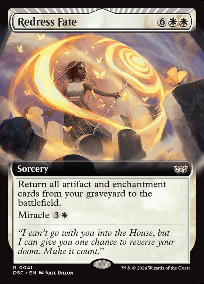 Redress Fate - Commander: Duskmourn: House of Horror: Extras