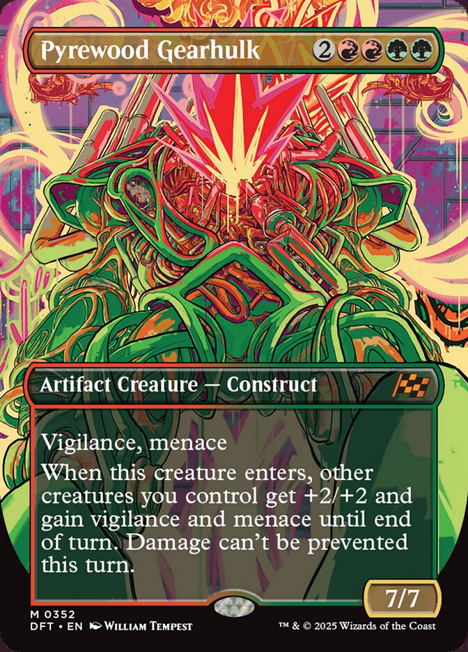 Pyrewood Gearhulk - Aetherdrift: Extras