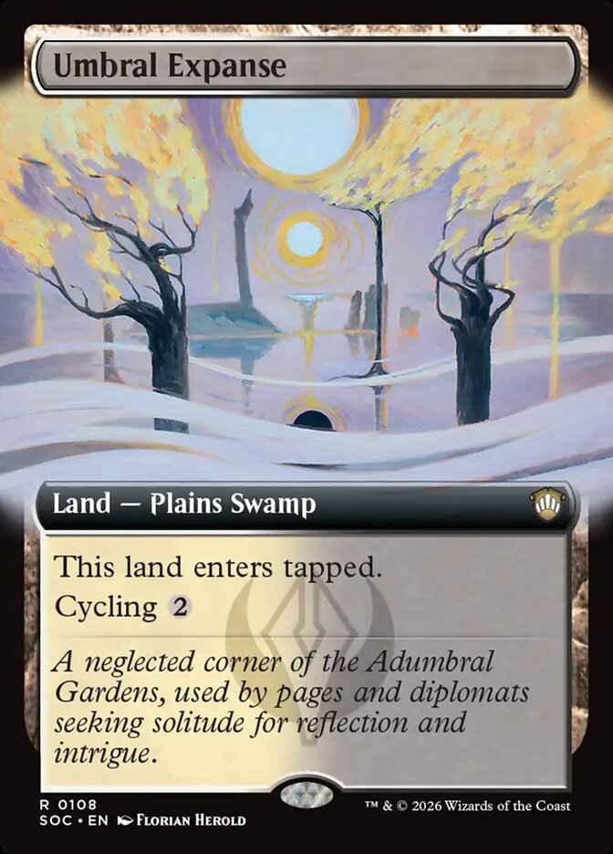 Umbral Expanse - Commander: Secrets of Strixhaven: Extras