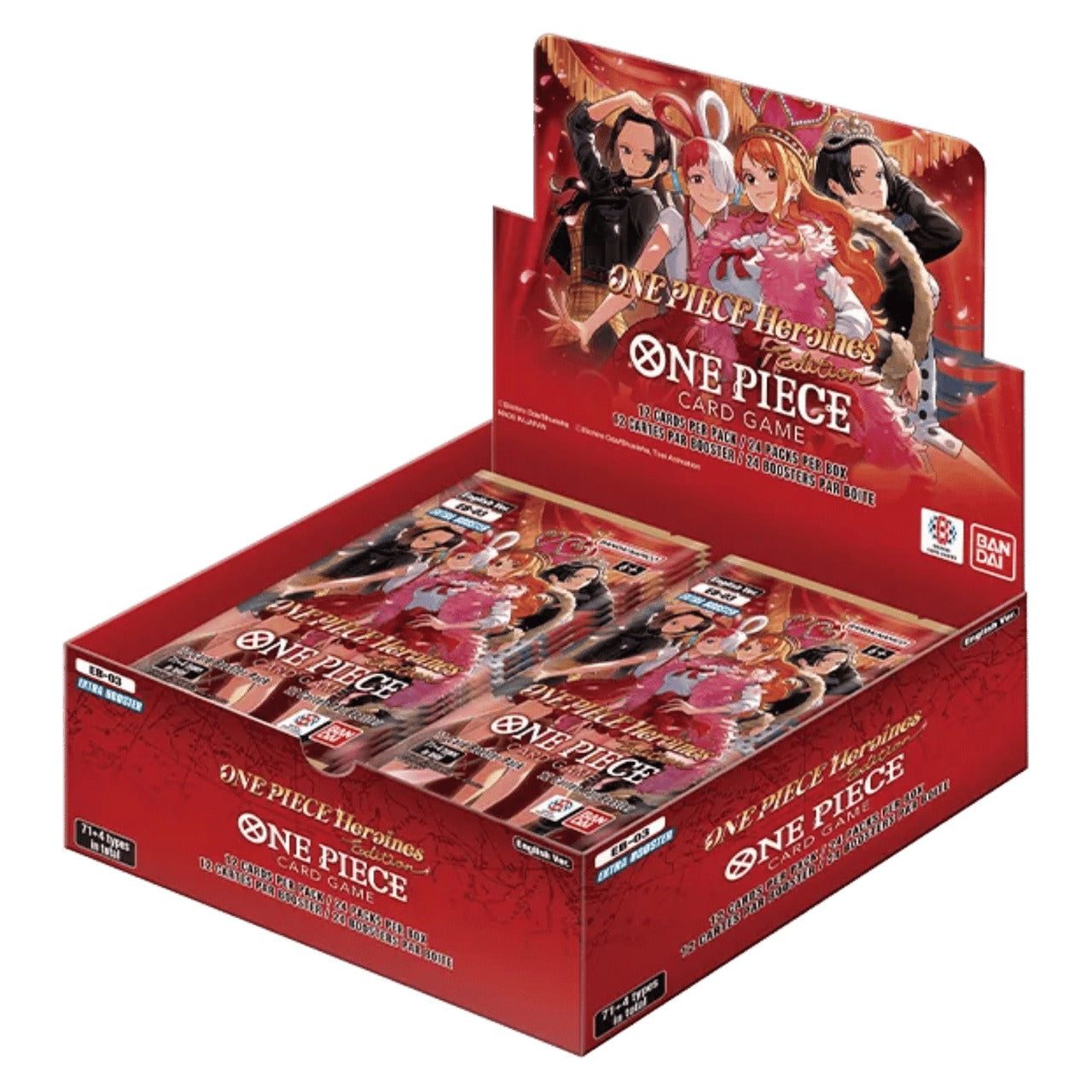One Piece EB03 Heroines Edition Extra Booster Box