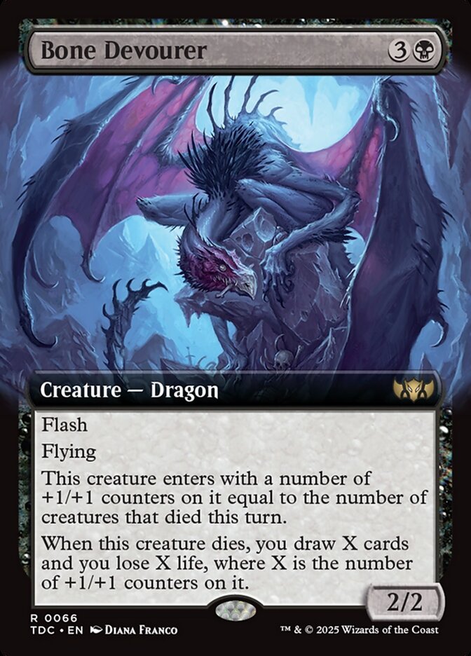 Bone Devourer - Commander: Tarkir: Dragonstorm: Extras