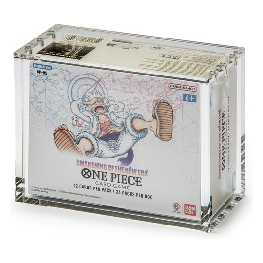 Teca - Noname - Case acrilico per Booster Box One Piece - Fondo bianco