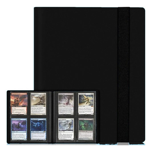 Album - Noname - Binder 160 8-pocket con elastico - Black