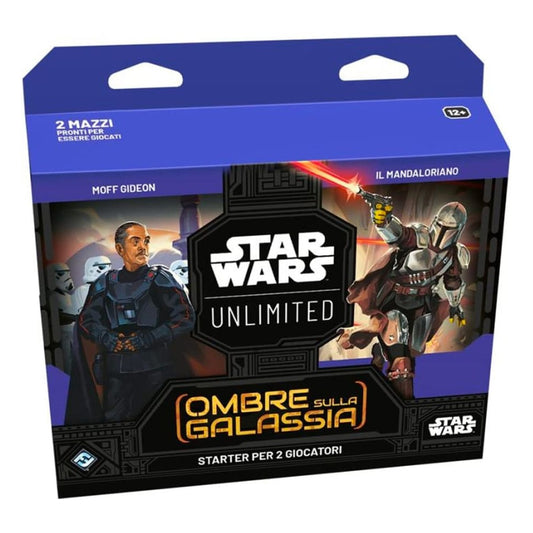 Star Wars Unlimited TCG - Ombre sulla Galassia (Shadows of the Galaxy) - Starter Deck Set (2 Giocatori)