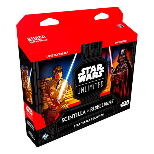 Star Wars Unlimited TCG - Scintilla di Ribellione (Spark of Rebellion) - Starter Deck Set (2 Giocatori)