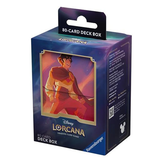 Portamazzo - Ravensburger - Disney Lorcana Deck Box 80 carte - Aladdin