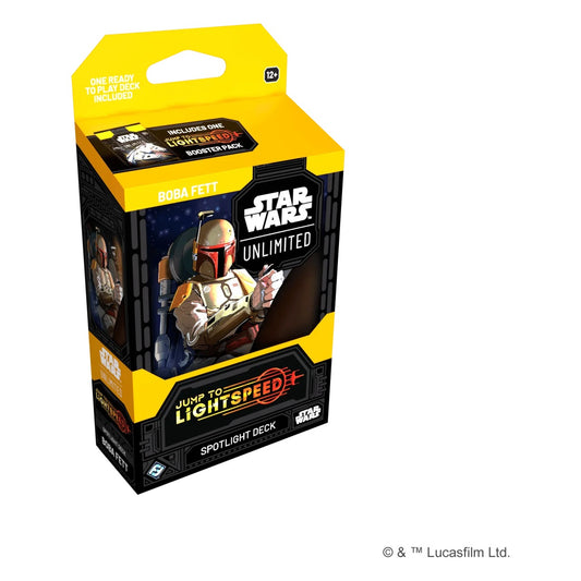 Star Wars Unlimited TCG - Jump to Lightspeed (Salto nell'Iperspazio) - Spotlight Deck - Boba Fett