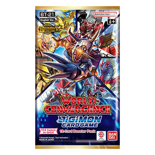 Digimon TCG - BT21 - World Convergence - Busta