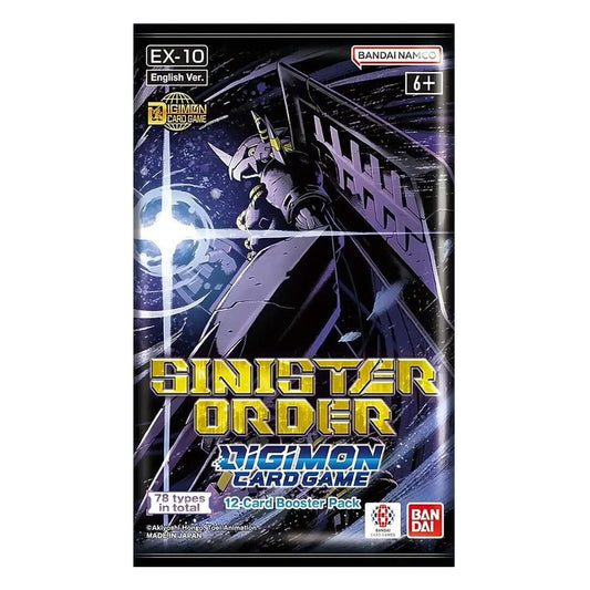 Digimon TCG - EX10 - Sinister Order - Busta