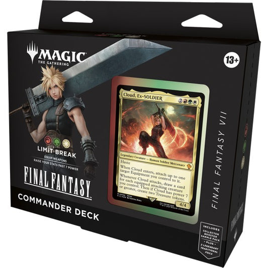 Magic the Gathering TCG - Final Fantasy - Commander Deck - Limit Break