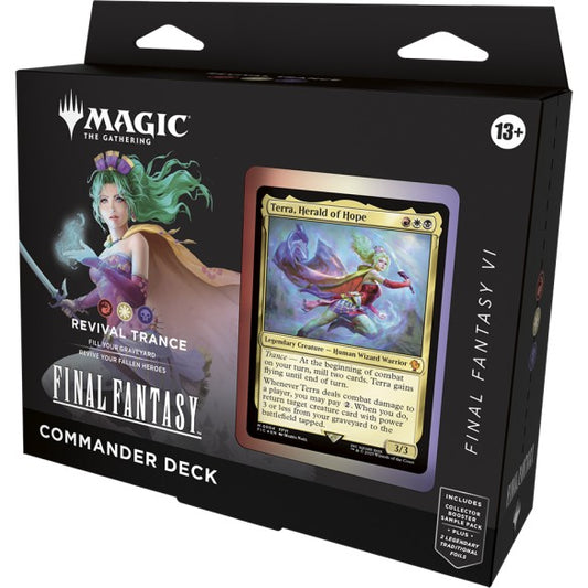 Magic the Gathering TCG - Final Fantasy - Commander Deck - Revival Trance