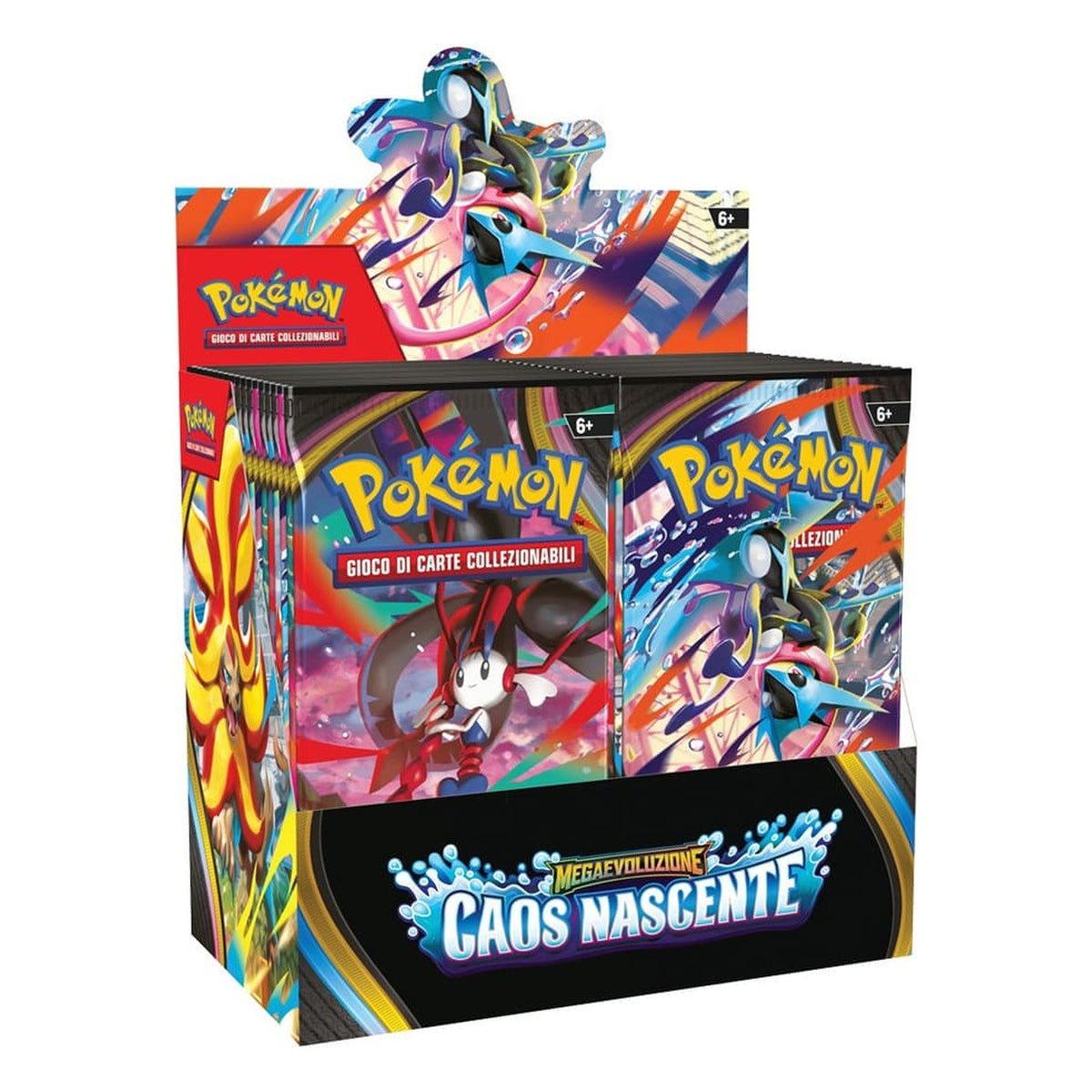 Pokemon TCG Megaevoluzione Caos Nascente Booster Box 36 Buste ITA