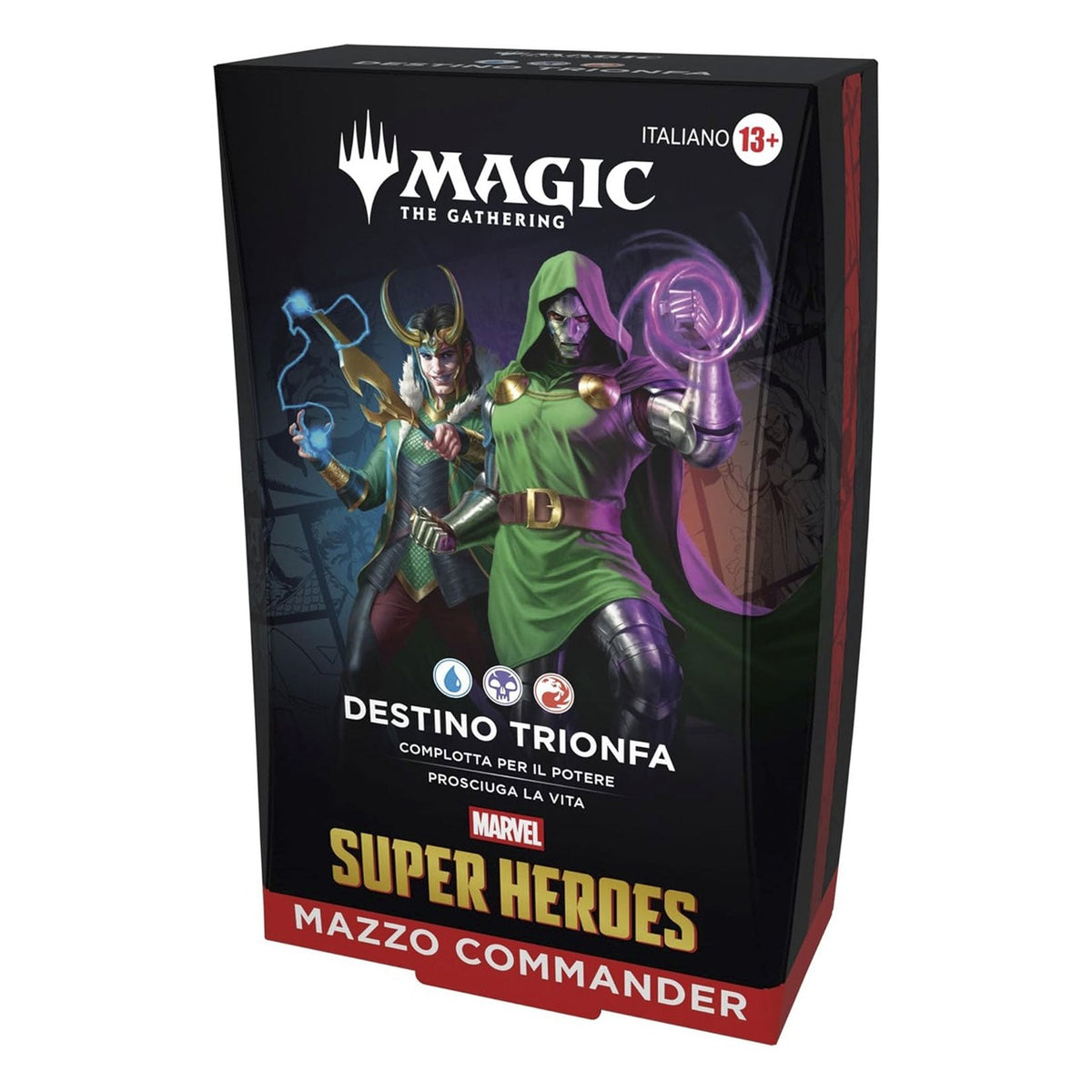 Magic the Gathering Marvel Super Heroes Mazzo Commander Destino Trionfa ITA