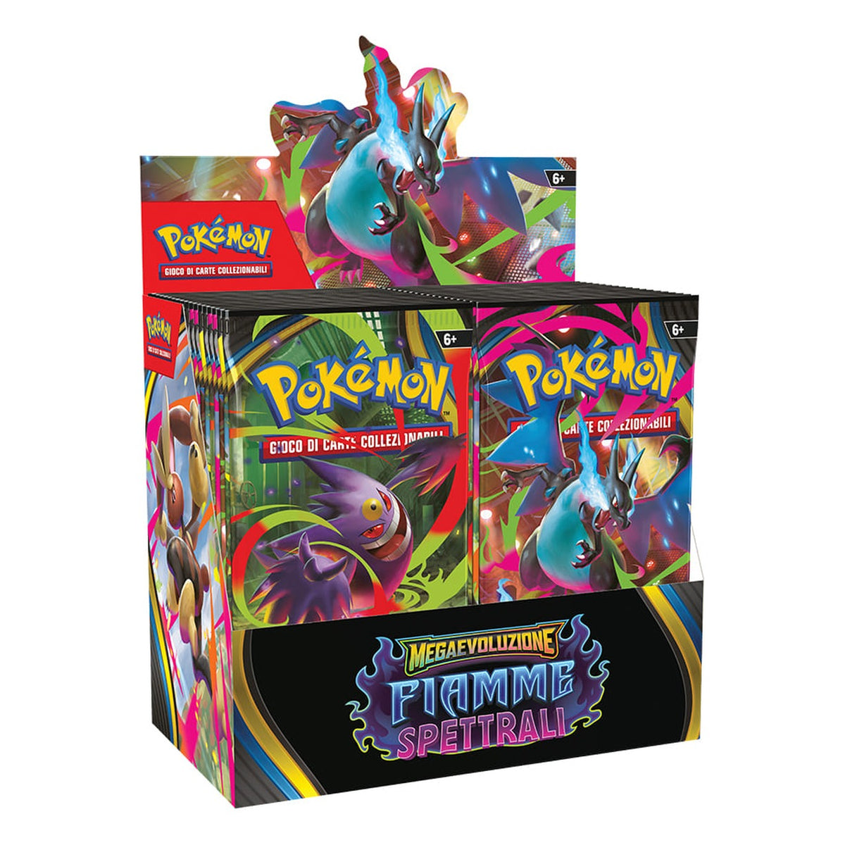 Pokemon TCG Megaevoluzione Fiamme Spettrali Phantasmal Flames Booster Box 36 Buste ITA