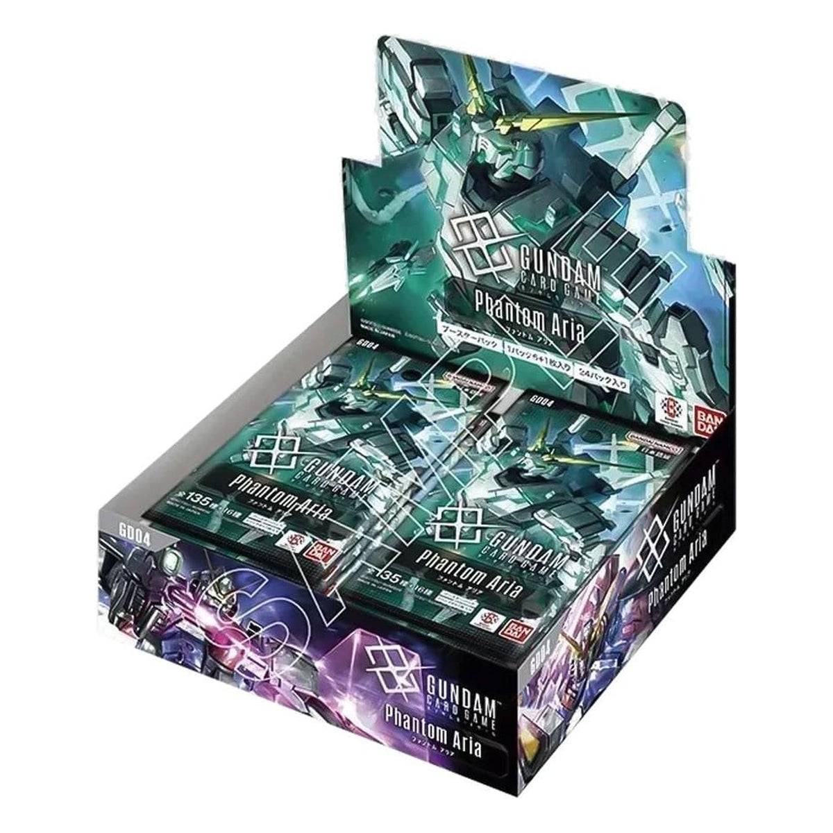 Gundam TCG GD04 Phantom Aria Booster Box 24 Buste ENG