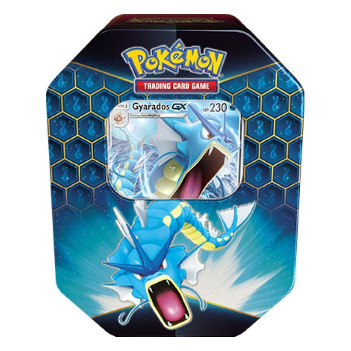 Pokemon TCG Hidden Fates Destino Sfuggente Tin Gyarados GX ENG