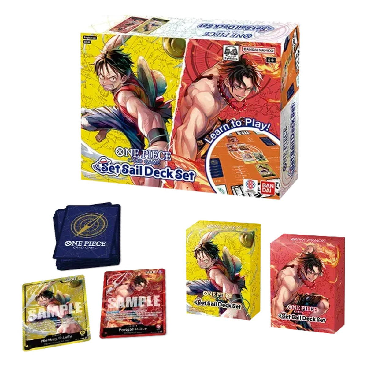 Contenuto del Set Sail Deck Set