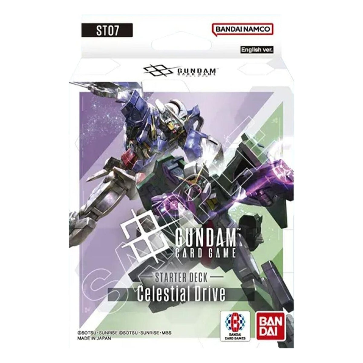 Gundam TCG ST07 Starter Deck Celestial Drive ENG