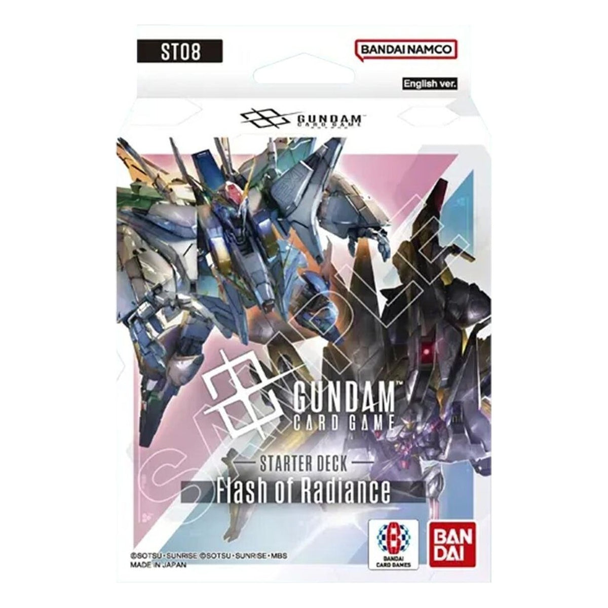 Gundam TCG ST08 Starter Deck Flash of Radiance ENG