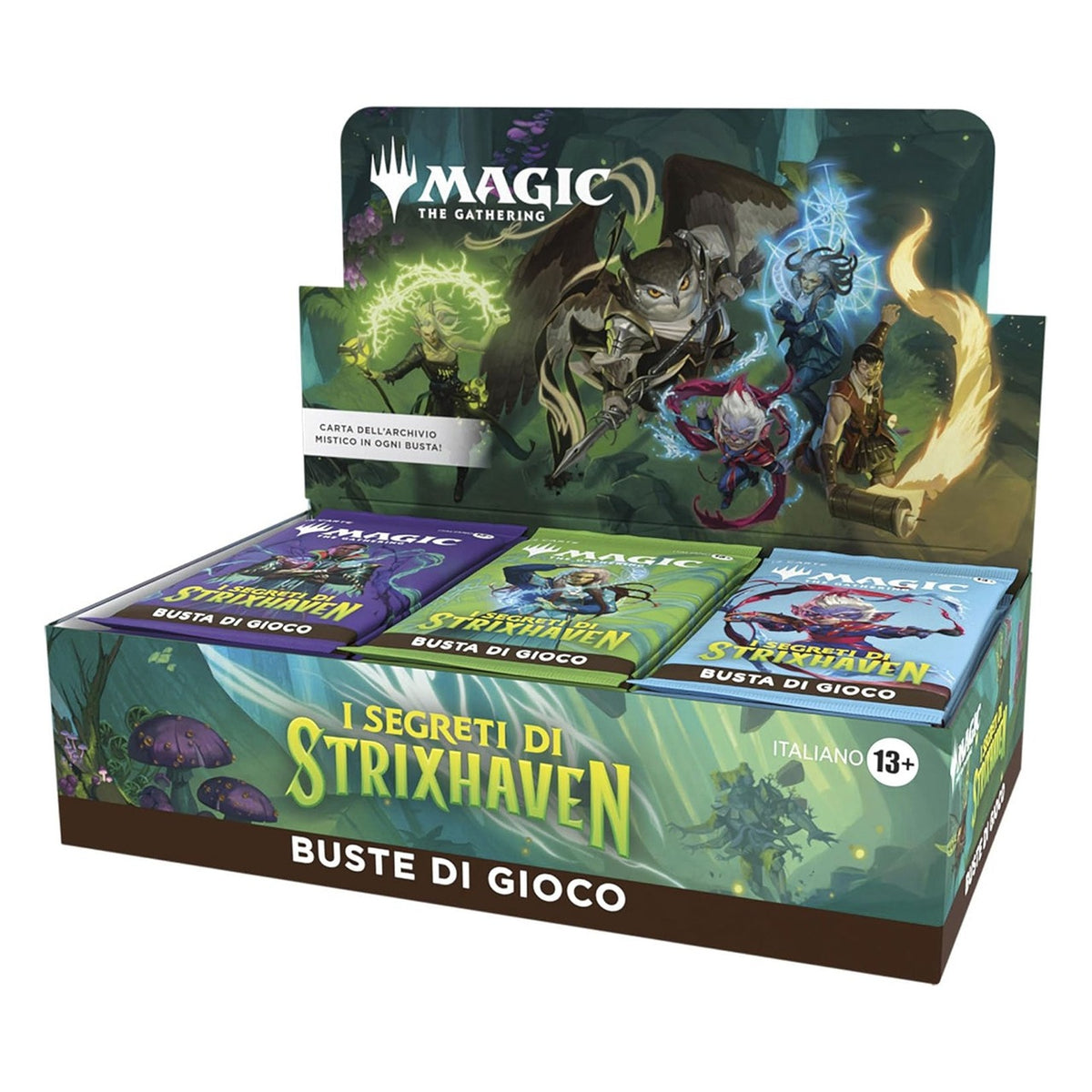 Magic the Gathering I Segreti di Strixhaven Box 30 Buste di Gioco ITA
