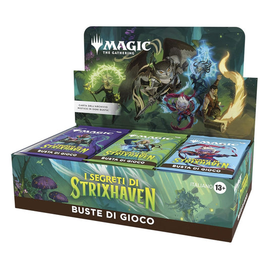 Magic the Gathering I Segreti di Strixhaven Box 30 Buste di Gioco ITA