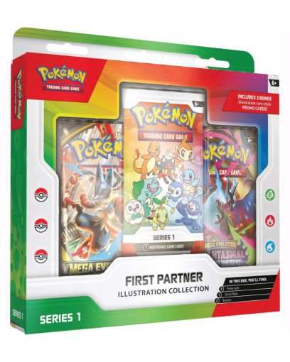 Pokemon TCG - Collezione Illustrazione - Primi Compagni D'Avventura