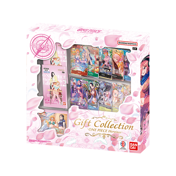 One Piece Card Game – Gift Collection Heroines GC-2026 – confezione ufficiale inglese
