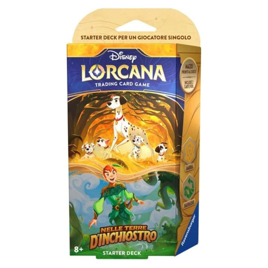 Lorcana Nelle Terre d'Inchiostro Starter Deck Ambra/Smeraldo ITA