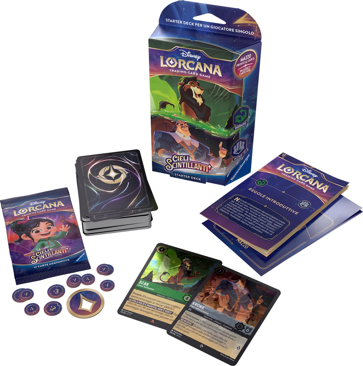 LOR - Cieli Scintillanti  - Starter Deck - Smeraldo/Acciaio