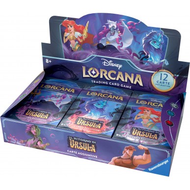 Lorcana - Il Ritorno di Ursula - Booster Pack Display da 24 Buste