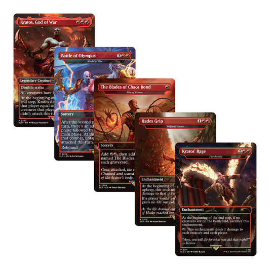 Magic the Gathering TCG  - Secret Lair Playstation God of War Greek