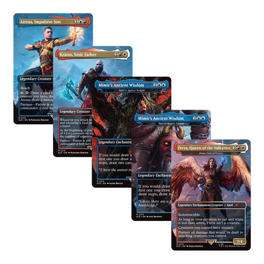 Magic the Gathering TCG  - Secret Lair Playstation God of War Norse