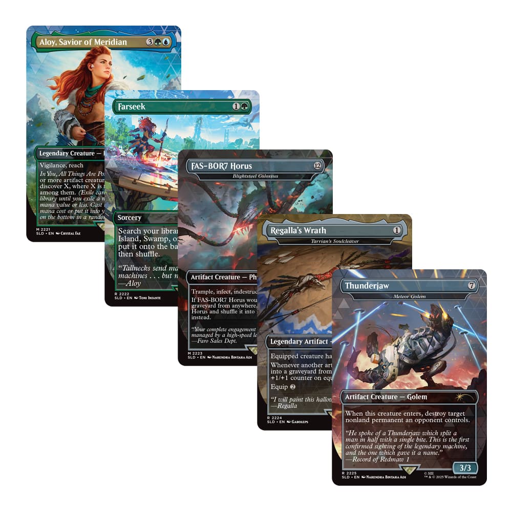 Magic the Gathering TCG  - Secret Lair Playstation Horizon Into the Forbidden West