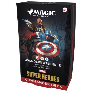 Magic the Gathering TCG - Marvel Super Heroes - Commander Bundle