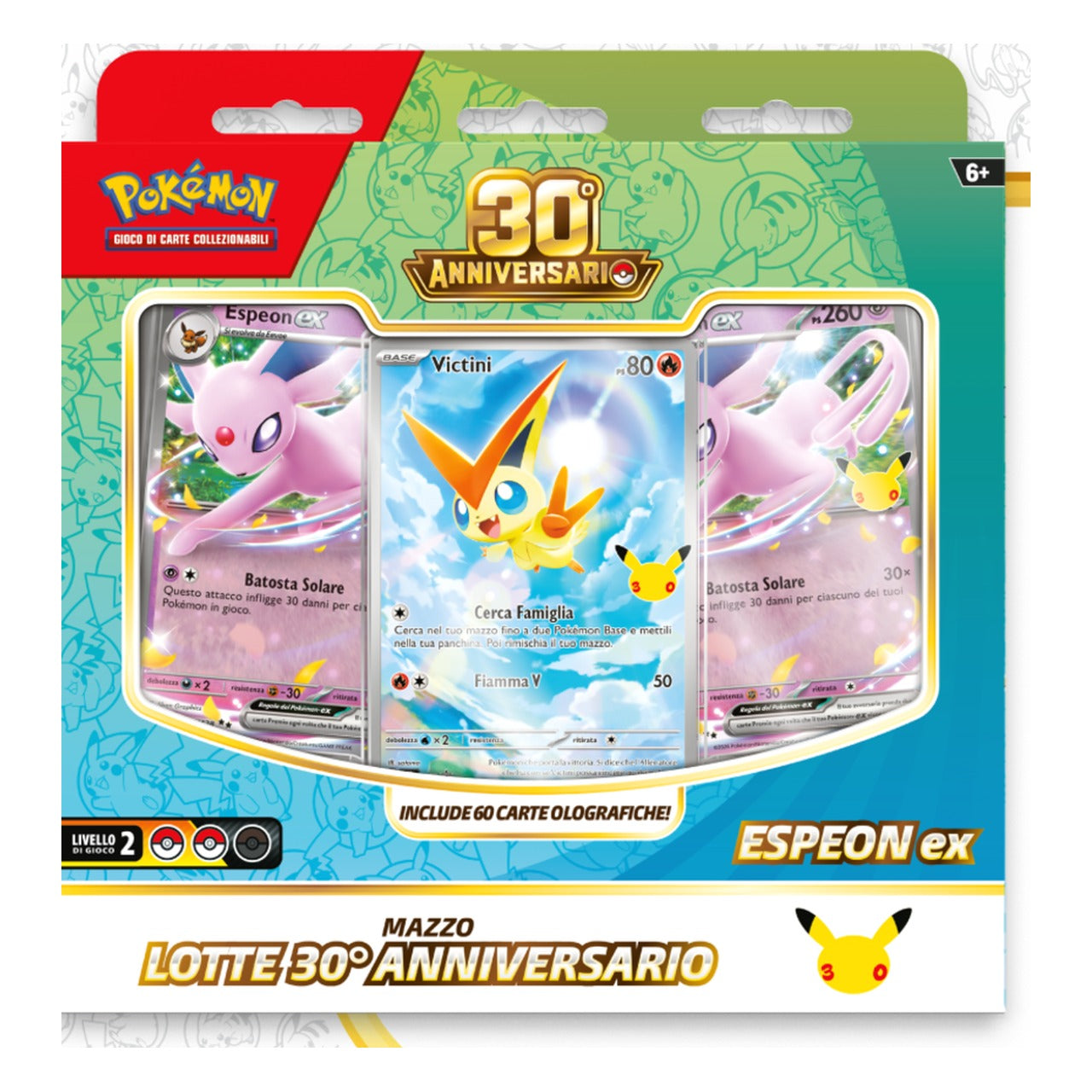 Mazzo Lotte 30° Anniversario Espeon-ex