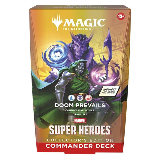 Magic the Gathering TCG - Marvel Super Heroes - Collector's Commander Deck - Doom Prevails