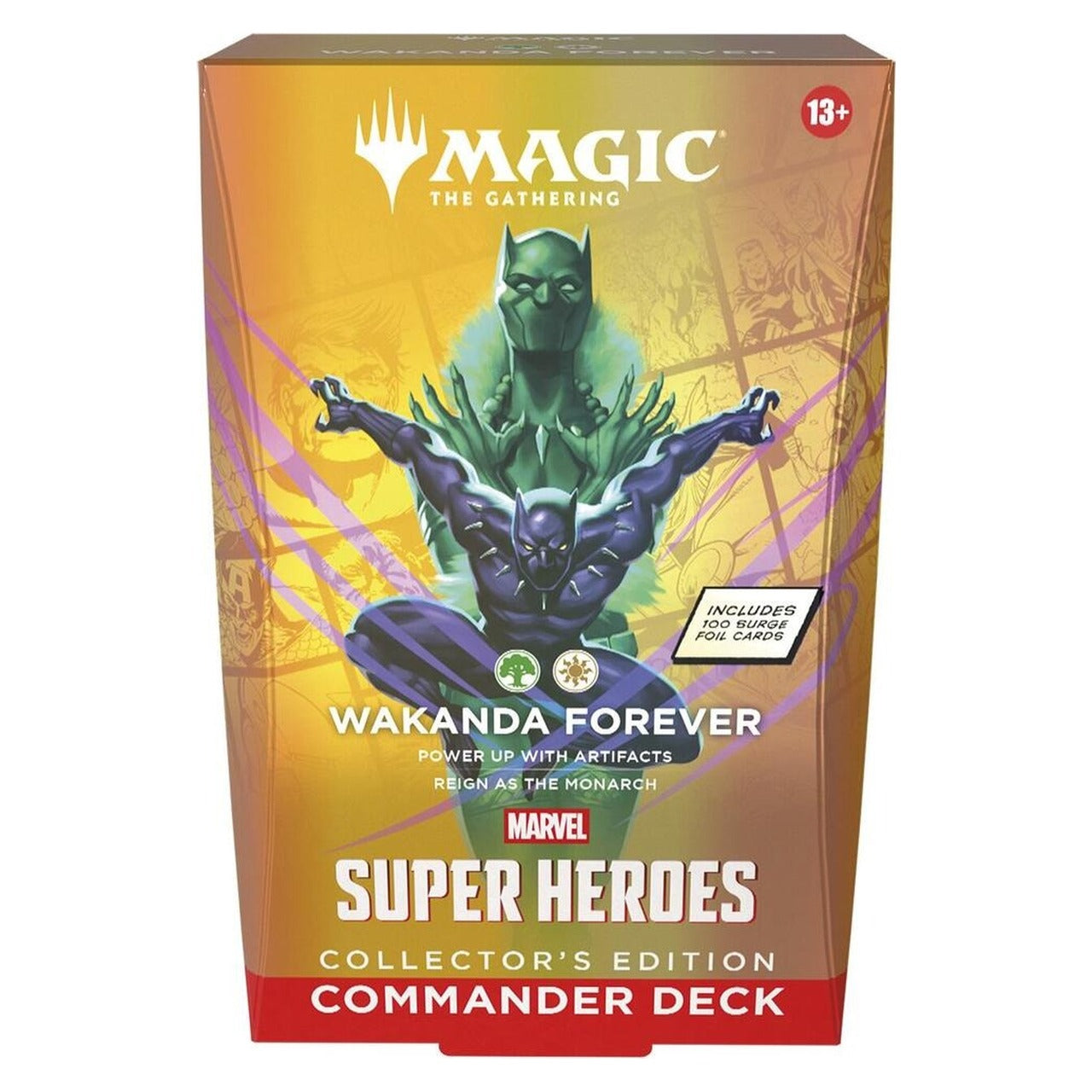 Magic the Gathering TCG - Marvel Super Heroes - Collector's Commander Deck - Wakanda Forever
