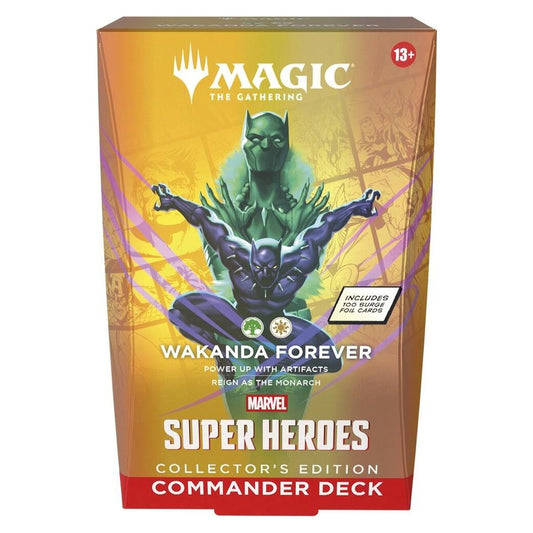 Magic the Gathering TCG - Marvel Super Heroes - Collector's Commander Deck - Wakanda Forever