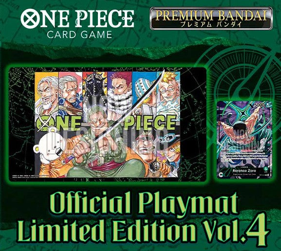 One Piece TCG - Official Playmat Limited Edition Vol.4