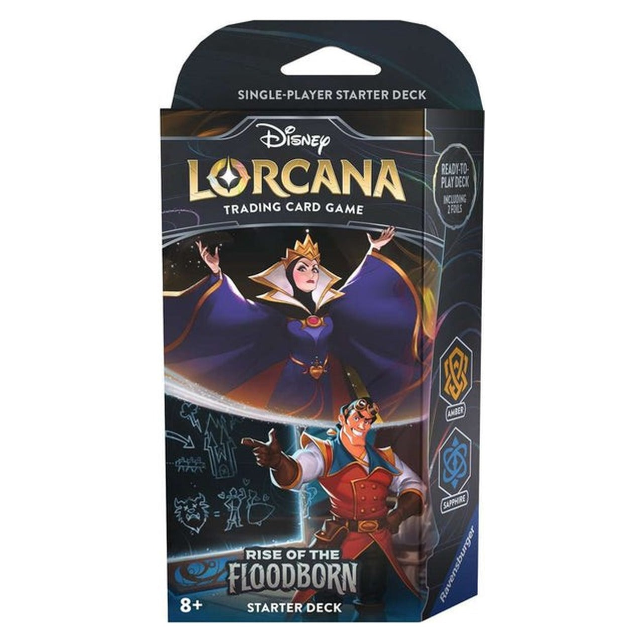 Lorcana TCG - Rise of the Floodborn - Starter Deck - Amber/Sapphire