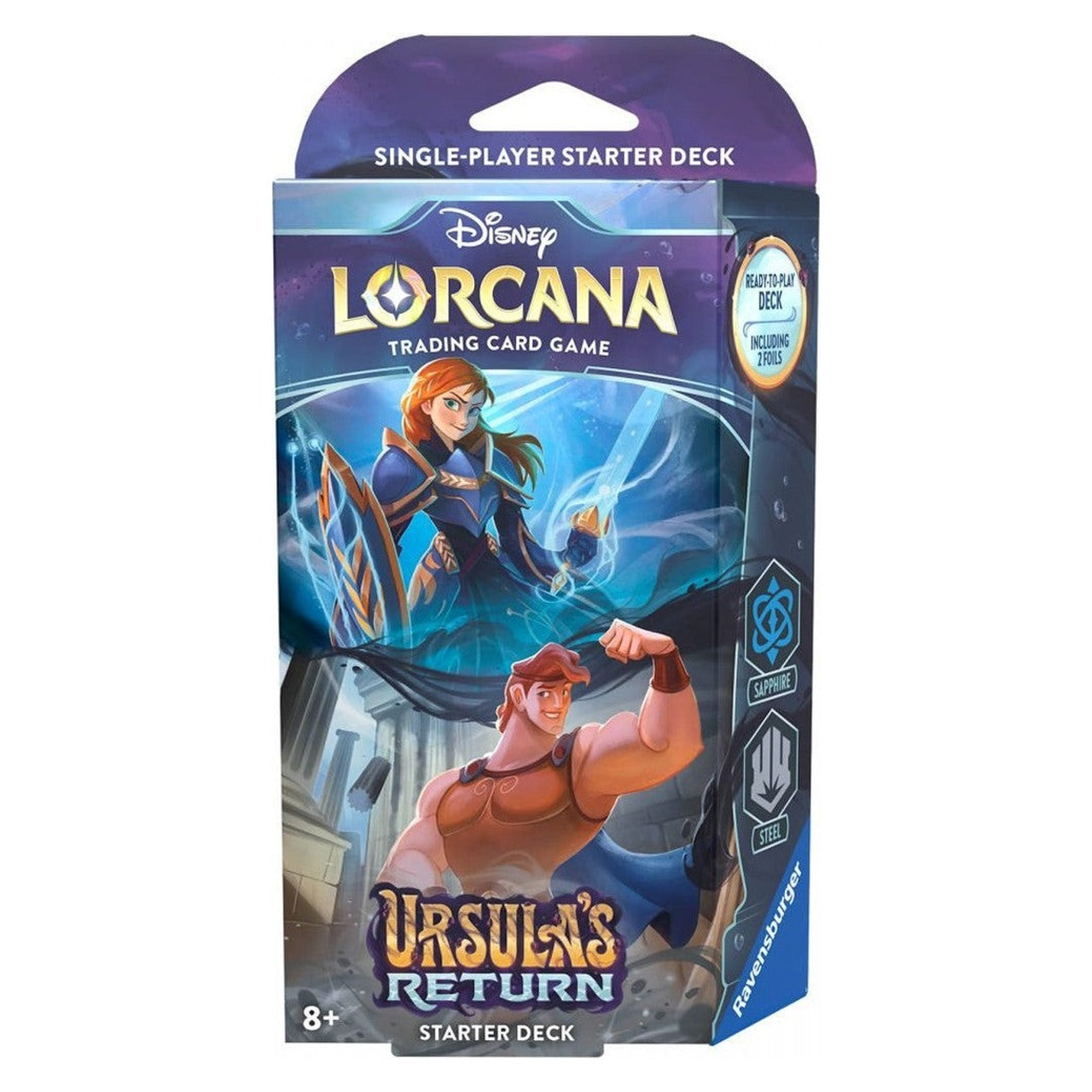 Lorcana TCG - Ursula's Return - Starter Deck - Sapphire/Steel
