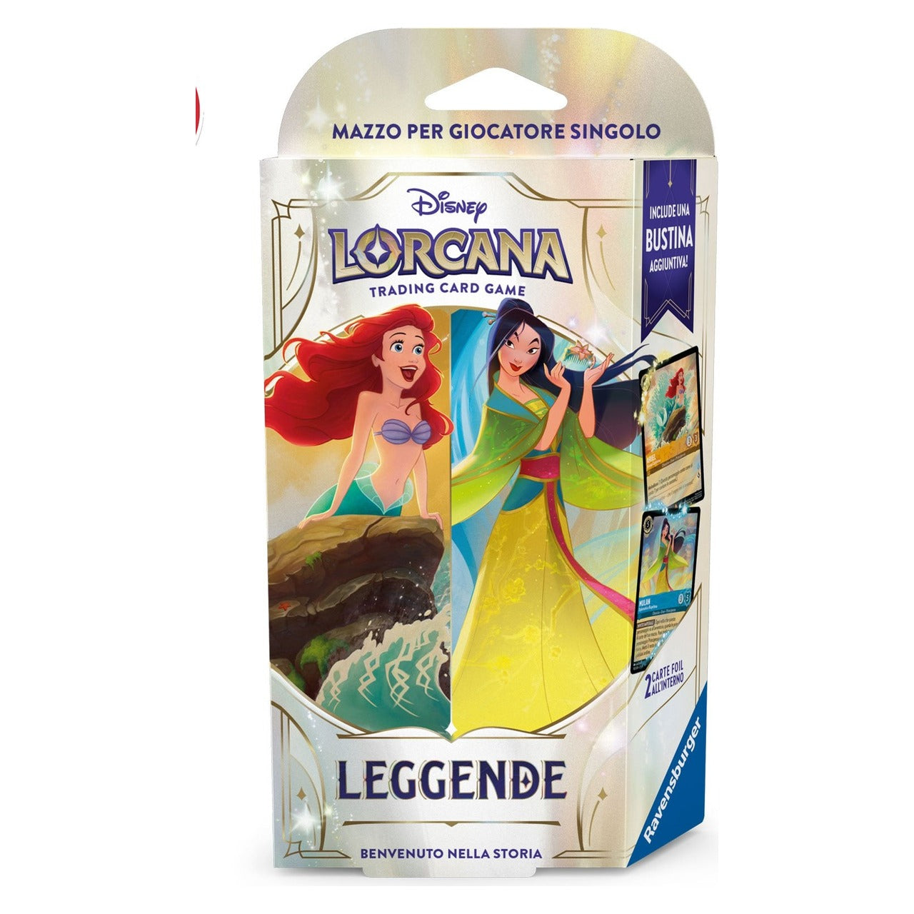 Lorcana TCG - Leggende - Starter Deck - Ambra/Zaffiro - ITA