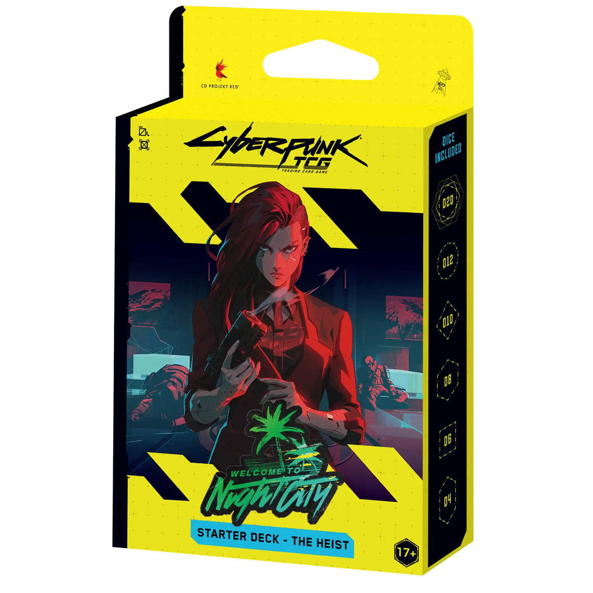 Cyberpunk TCG - Welcome to Night City - Starter Deck The Heist – confezione Retail ufficiale